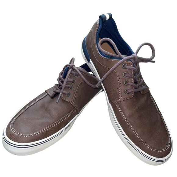 Goodfellow & Co Fashion Sneakers Brown Low Top Lace Up Casual Classic Mens 9 - Picture 1 of 10